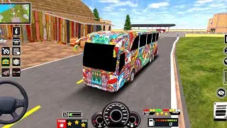 Coach Bus Simulator India Off-road Driving Bus Game | New Update 2025 Full Gameplay Video Part #338 