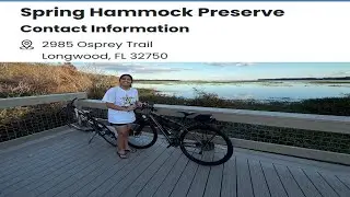 Biking the Osprey Trail | Longwood, Florida
