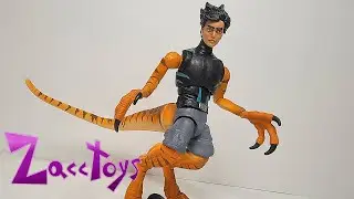 Custom Marvel Legends Reptil Version 2 Action Figure Showcase and Review!