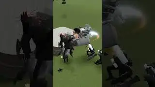 Flashlightman Mecha Boss VS... #shorts