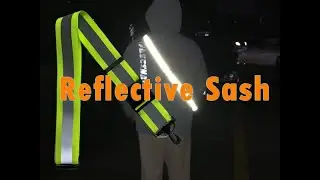 High Visibility Safety Reflective Sash Review