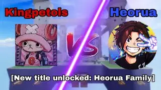 I challenged the YouTuber heorua for a 1v1… | bloxfruits / mobile player (title obtained)