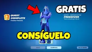 *GRATIS* COMO CONSEGUIR LA SKIN FREEDIVER EN FORTNITE! NUEVA SKIN EXCLUSIVA GRATIS EN FORTNITE! 2025