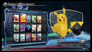 Pokk&eacute;n Tournament (Wii U) - Part 1 - Tutorials & Single Player Battles (No Commentary)