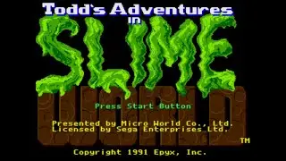 Todd's Adventures In Slime World Review for the SEGA Mega Drive by John Gage