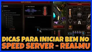 3 DICAS MATADORAS PARA INICIAR NO SPEED SERVER REALMU - DA PRA FAZER ISSO DESDE LV1
