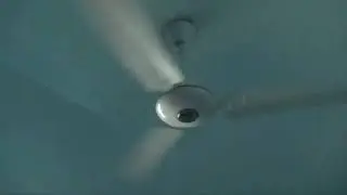 seemingly quiet ceiling fan but reversed