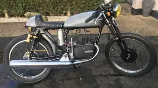1985 Suzuki GP100 cafe racer project.