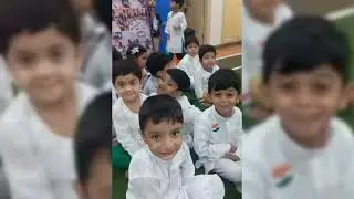 Independence Day Celebration at Kangaroo kids International Preschool.