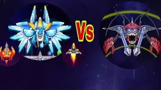 Space shooter Guadian of Light ( mix Protector , Sword Saint) Vs Guild boss 1 - Bắn ruồi boss bang 1