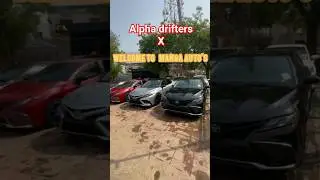 alpha drifters visit @Manga_autos newly open car stand #manga #mangacaps #africa #abj #nigeria