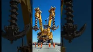 The Giants Of Construction! #excavator #giant #megamachine #beastmode