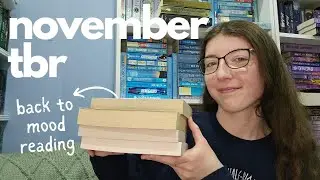 november tbr📚🍂mysteries & high fantasy!