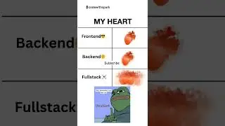 Programming memes 💯// python  java frontend backend #shorts #memes #Developer #frontend #backend