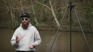 NGT Weighing Tripod - Steel Construction with Mud Feet and Case