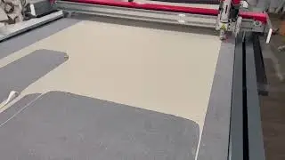Sofa / bags / shoes Artificial leather high speed precision cutting with round knife
