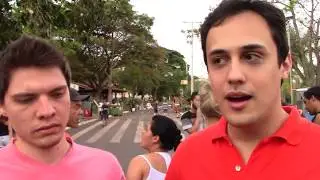 Hipnose de rua com Lucas Naves