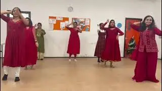 Womens group dance x mas party 2025