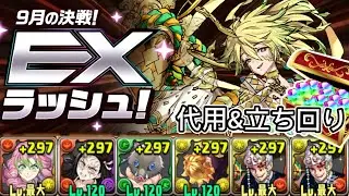 【9月/EXラッシュ】甘露寺&宇髄編成で攻略‼️（代用&立ち回り）