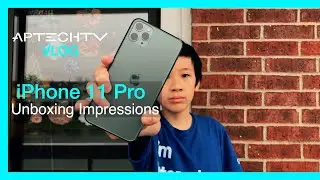 The iPhone 11 Pro First Impressions...