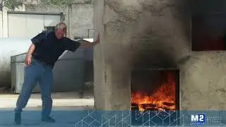 Testing the Fire Resistance of M2 Panels