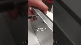Swapping a drive in a blade! 