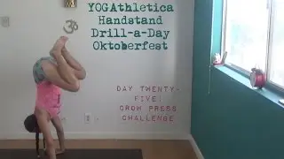 YOGAthletica Yoga Handstand Drill-a-Day Oktoberfest - Day 25 (Crow Challenge) Shana Meyerson