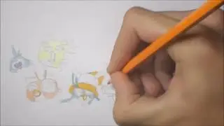 How to Draw Angry Birds Stella