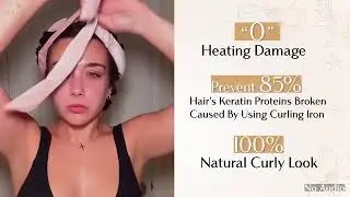 Yanibest Heatless Curls Overnight, Soft Heatless Hair Curler to Sleep in, No Heat Ribbon.
