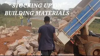 OFFLOADING MATERIALS FOR FOUNDATION WORK