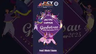 #Garbotsav2025 #JNCTPUCelebrations #DanceOfTradition