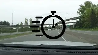 Seattle to Mount Vernon Via WA-9: A Timelapse Drive At 8X