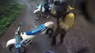 Muddy Ride On The 1989 YZ250WR at Elk Flats OHV