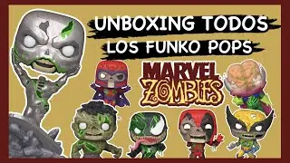 POR FIN TENGO TODOS LOS FUNKO POPS DE MARVEL ZOMBIES EN MI COLECCION / UNBOXING MARVEL ZOMBIES
