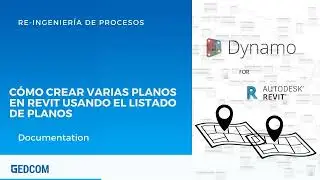 C&oacute;mo crear varias planos en Revit usando el listado de planos