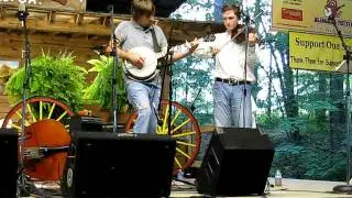 Bent Creek (Fiddle and Banjo Instrumental) Raccoon Creek Bluegrass Festival, July 2011