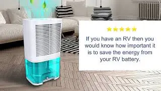 Levoair YXTX-607D 68oz Dehumidifier Review （Energy-saving RV dehumidifier）