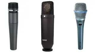 Blind Microphone Comparison: SM57, Rode NT1, Beta 87A (Bass Vocals)