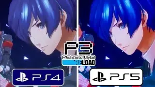 Persona 3 Reload PS4 vs PS5 Graphics Comparison