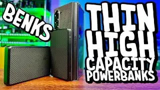 Benks 5000 and 10000mAh Wireless MagSafe Compatible Powerbanks