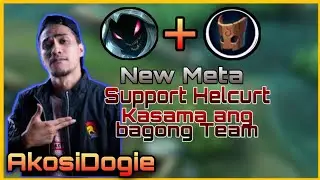 New Meta Helcurt Support By AkosiDogie Kasama ang kanyang bagong Team | ML MEDIA