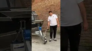Электрическое подкатное мотор колесо для прицепа, кемпера, каравана - Eco Transporter #мувер