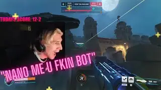 xQc RAGES after finding out his teammate is a bot