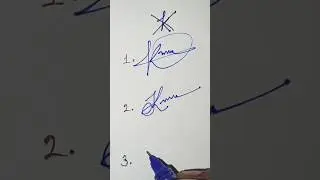 K letter signature ideas video #calligraphy #namestyle #artist  #signature #ideas#shorts