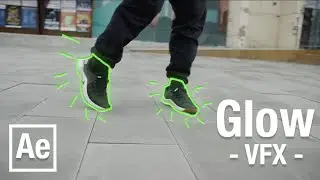 Creating GLOWING Lines VFX in After Effects - Day 5