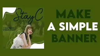 ❃ make a simple banner„ picsart and phonto ꩟