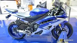 2015 Yamaha YZF-R6 - Walkaround - 2014 EICMA Milan Motorcycle Exhibition