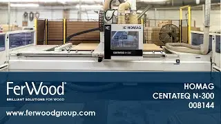 Обрабатывающий Центр С Рабочим Столом Nesting во время работы Ferwoodgroup - 008144