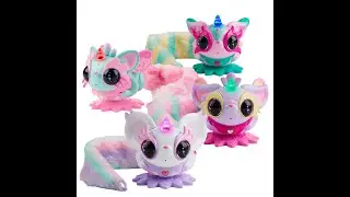 Пикси белз , Pixie Belles - Esme (White) - Interactive Electronic Pet with Bonus Tail