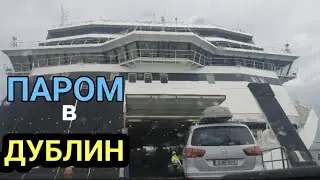 Заезжаю на паром в Дублин.Ирландия для Украинцев #папанадвоих